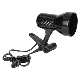 Candeeiro Secretária 1Xe27 40W c/ Mola Preto Virone