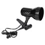 Candeeiro Secretária 1Xe27 40W c/ Mola Preto Virone