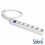 Tomada Elétrica c/ 6 Saídas Interruptor 1.5M Solera