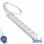 Tomada Elétrica c/ 6 Saídas Interruptor 1.5M Ion Solera