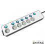 Extensão Elétrica 6X Schuko c/ Interruptores 1.5M Entac