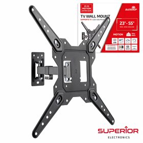 Suporte LCD/LED/Curvo/Plasma 23/55" c/ 1 Braço Vesa 400/400