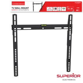 Suporte LCD/LED 32/55" FiXO Flat Vesa 400/400 40Kg