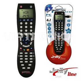 Telecomando Programável 4:1 c/Prog e LCD