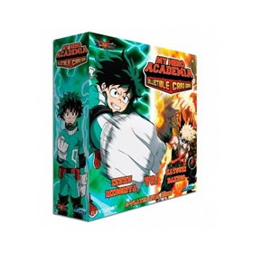Jogo de cartas my hero academia rival deck izuku midoriya vs. katsuki bakugo 2 - jogador 2 baralhos ingleses