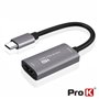 Placa Captura HDMI Audio e Vídeo p/ USB-C 4K 30Hz Prok
