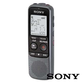 Gravador de Voz c/ LCD c/ Altifalante 4GB Sony