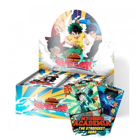 Jogo de cartas my hero academia booster box display series 3 24 unidades inglês