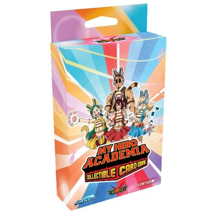 jogo de cartas my hero academia expansion series 3 wild wild pussycats baralho