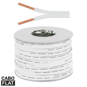 Cabo Coluna 2X1.50Mm Branco Flat