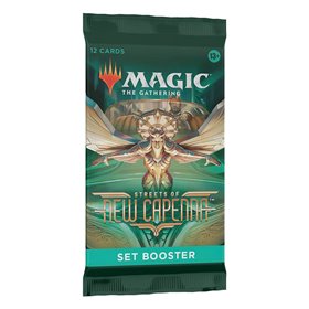 Envelope de jogo de cartas individual Wizards of the Coast Magic the Gathering Streets of New Capenna Envelope edição em inglês