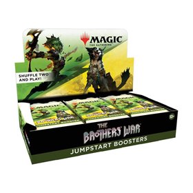 Caixa de cartas Wizards of the Coast Magic the Meeting Thema Booster Brothers War 18 Unidades Inglês