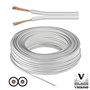 Cabo Coluna 2X0.50Mm Branco Paralelo Vsound
