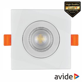 Painel LEDS Quadrado 7W 90Mm 6400K 570Lm Avide
