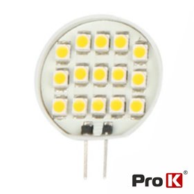 Lâmpada 15 LEDS 3528 Smd G4 Branco Frio 12V Prok