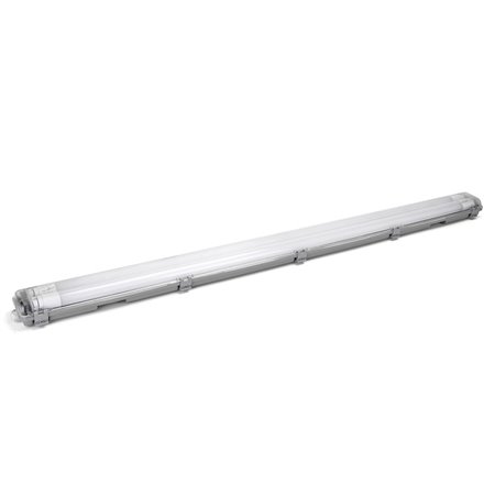 Armadura T8 c/ 2 Lâmpadas LED Tubular 2X22W 150cm 6500K IP65