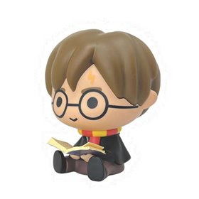 Plastoy Harry Potter figura cofrinho Harry Potter com livro de feitiços