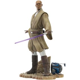 Figura diamante selecione brinquedos star wars ataque dos clones coleção premier mace vindu escala 1 - 7