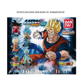 Conjunto de figuras gashapon bandai lote 40 itens dragon ball super udm burst 49