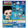 Conjunto de figuras gashapon bandai lote 39 itens caçador x caçador mascote de borracha