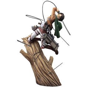 Figura ataque kotobukiya ao pacote de renovação titan artfxj eren yeager