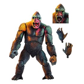 Neca figura cinema king kong ilustrado king kong