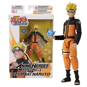 Figura heróis de anime bandai naruto - naruto