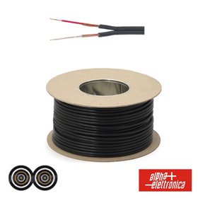 Cabo Eletronica 2 Condutores + 2 Malhas 2X0.25 Dim 4X8.2 Pre