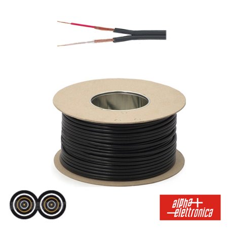 Cabo Eletronica 2 Condutores + 2 Malhas 2X0.25 Dim 4X8.2 Pre