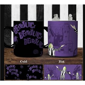 Caneca térmica Paladone beetlejuice 300 ml