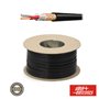 Cabo Eletronica 2 Condutores + Malha 2X0.50 °5.3 Preto