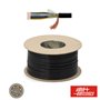 Cabo Eletronica 8 Condutores + Malha 8X0.22 °6.00 Preto