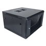 Aiten Data AI6606 6U Gabinete de Parede Profundidade 600 - Porta de Vidro - Trava de Segurança - Inclui Bandeja Fixa e Ventilado