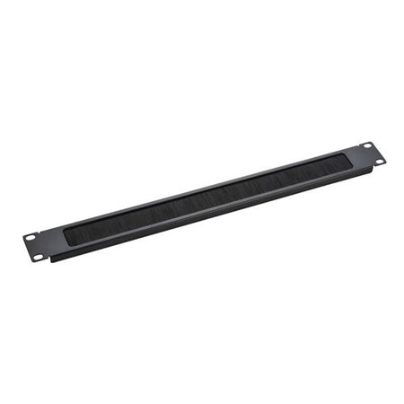 Painel de dados Aiten com escova 1U para gabinete de 19"