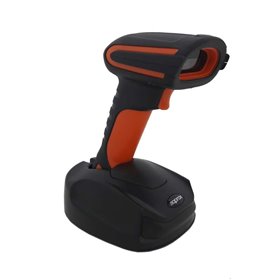 Leitor de código de barras 1D/2D sem fio aproximado Bluetooth, RF e USB - Indicador LED e Beeper - Velocidade 60 fps. - Autonomi