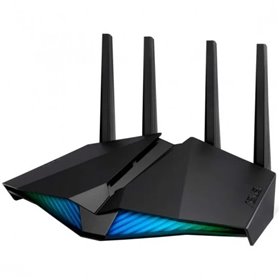 Roteador de jogos Asus RT-AX82U V2 AX5400 WiFi 6 Dual Band - Velocidade de até 5400 Mbps - 4 portas LAN RJ45, 1 porta RJ45 WAN, 