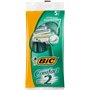 Bic Confort 2 Pacote de 5 Lâminas Descartáveis de 2 Lâminas - Tira Lubrificante com Aloe Vera