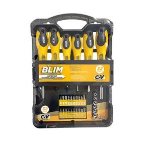 Conjunto de chave de fenda e bits Blim de 32 peças