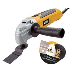 Multiferramenta versátil Blim - Potência 400W - Velocidade variável 15000-22000Rpm - Ângulo de oscilação 3 graus - Cor preta