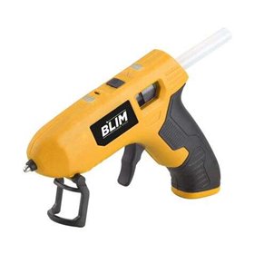 Bateria para pistola de silicone Blim - Design compacto e ergonômico - Cor amarela