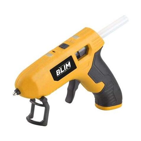 Bateria para pistola de silicone Blim - Design compacto e ergonômico - Cor amarela