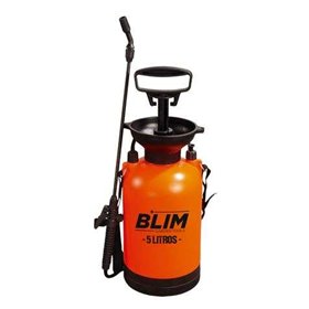 Blim Sulfator/Pulverizador Portátil 5L - Bomba com Pressão até 3 bar - Bico Ajustável - Alça de Ombro