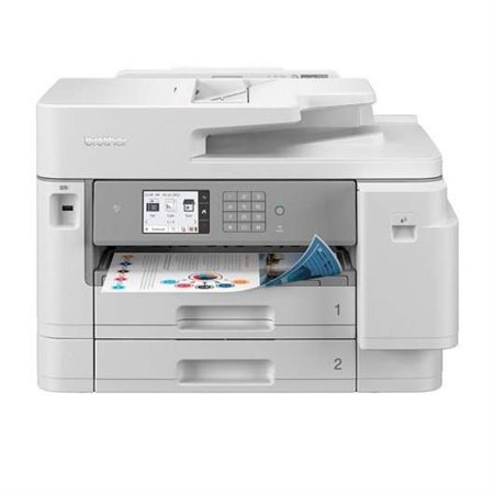Impressora multifuncional colorida Brother MFC-J5955DW WiFi Duplex Fax 30ppm
