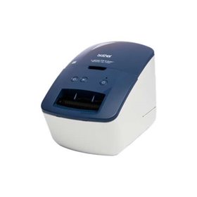 Impressora de etiquetas USB profissional Brother QL-600B - Velocidade de até 71 mm/s - 300 x 300 dpi