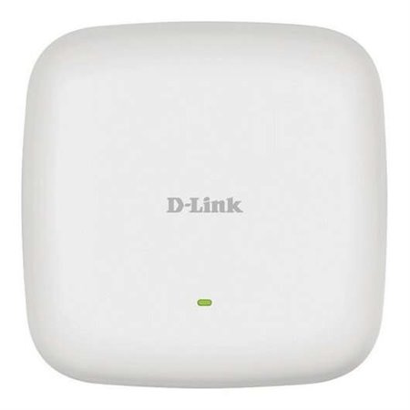 Ponto de acesso WiFi de banda dupla D-Link AC2300 Wave 2 PoE - 5 GHz/2,4 GHz - Taxa de transferência máx. 1700 Mbps - 2 portas R