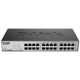 Switch D-Link 24 portas 10/100Mbps não gerenciável