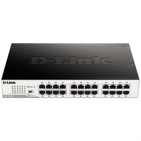 Switch D-Link 24 portas Gigabit 10/100/1000 Mbps