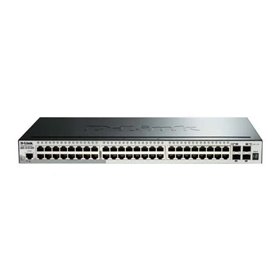 Switch semi-gerenciável D-Link 48 portas Gigabit + 2 portas Giga Combo + 4 portas 10G SFP+