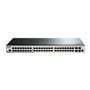 Switch semi-gerenciável D-Link 48 portas Gigabit + 2 portas Giga Combo + 4 portas 10G SFP+