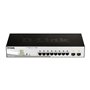 Switch semi-gerenciável D-Link 8 portas Gigabit PoE 45W + 2 portas Giga Combo